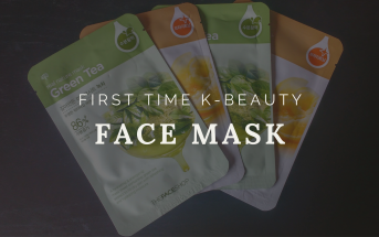 First Time K-Beauty: Face Mask